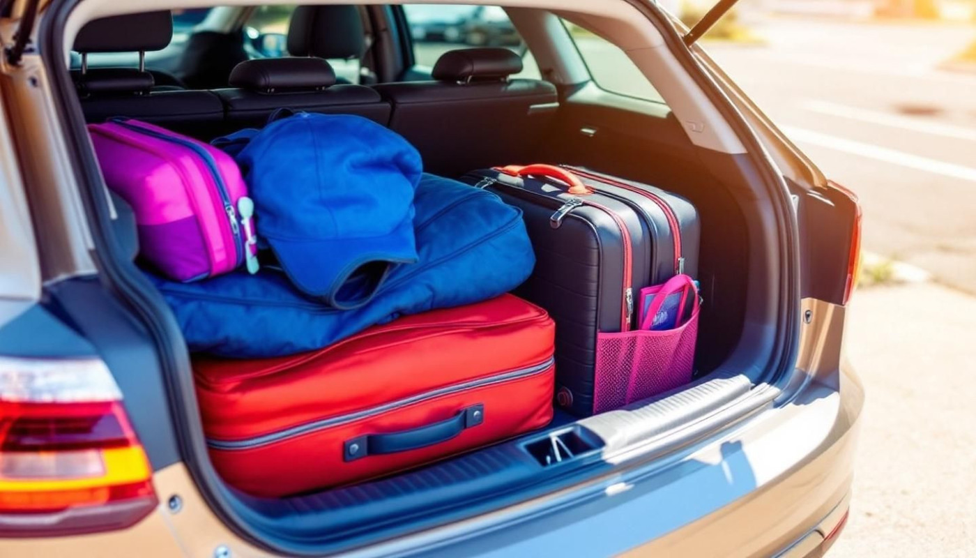 Comment optimiser l'espace de votre coffre pour les longs trajets ?