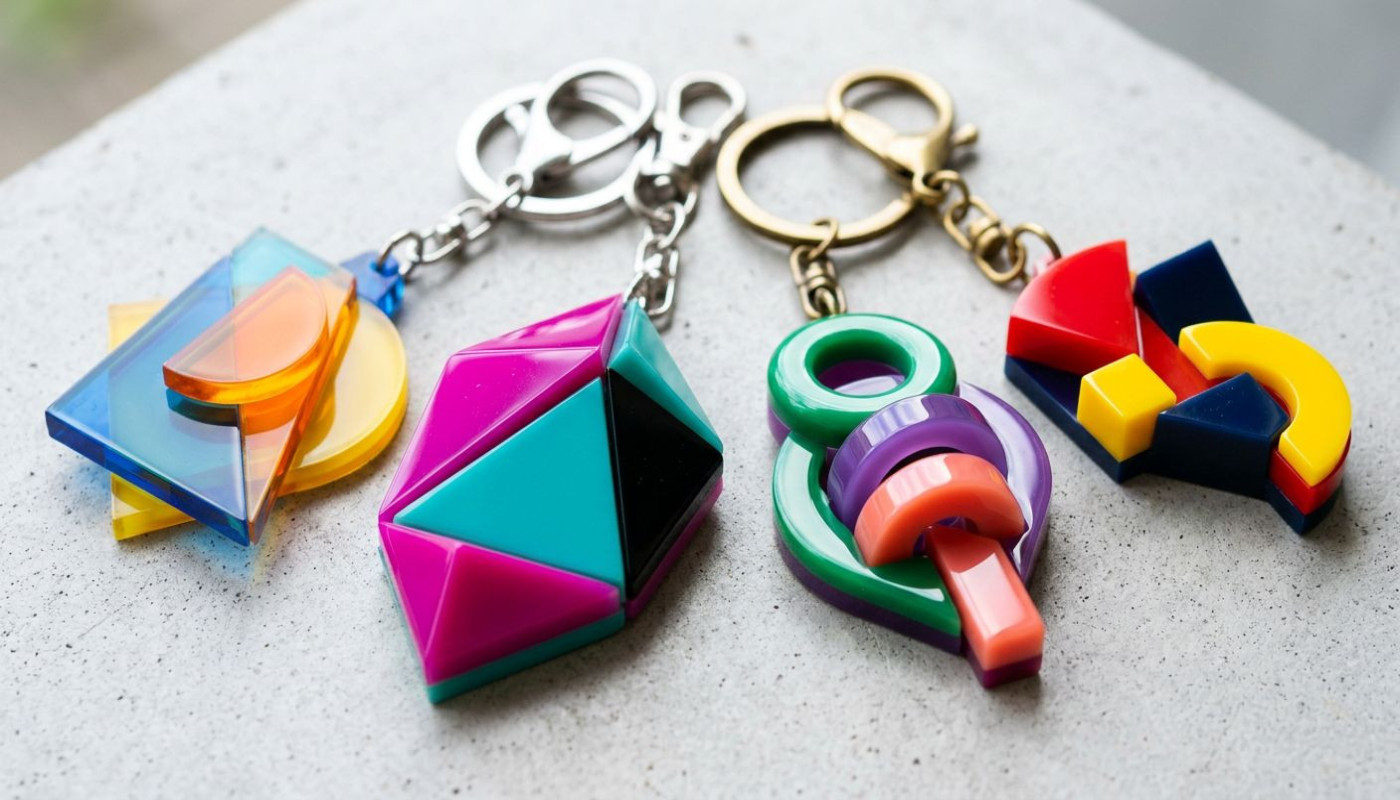 Les formes créatives pour des porte-clés qui captivent